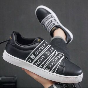 Givenchy Black and White Logo Sneakers